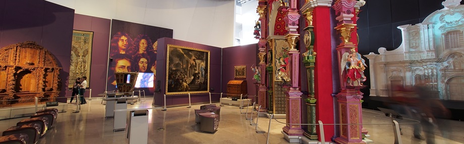 Vista interior del Museo Internacional del Barroco Puebla